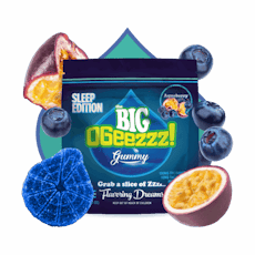 OGeez! Big Aquaberry 2:1 CBN Sleep Edition - 100mg 2 Piece