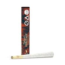 Nature's Heritage Infused Pre-Roll Bapple Fritz 1g 1pk