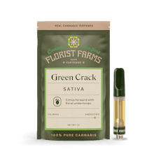 Florist Farms | Vape | 1g Cart | Green Crack