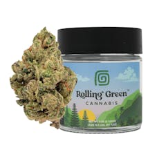 Rolling Green | Flower | Value Jar | 3.5g | Purple Cream