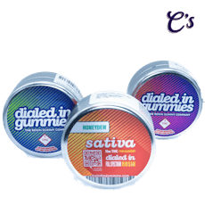 Dialed In | Classic Rosin Gummies (S) Sativa 100mg