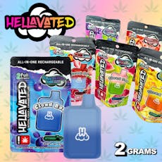 Hellavated - Grape Stomper - 2g Flavored AIO