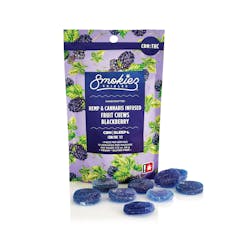 1:1 Sweet Blackberry 10pk| CBN:THC| Indica| Smokiez Edibles