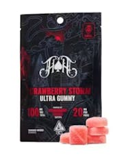 Heavy Hitters | Gummies | 20mg 5pk - | Strawberry Storm (Ultra)