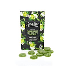 Smokiez - Sour Green Apple Gummies 1:1 THC/CBG