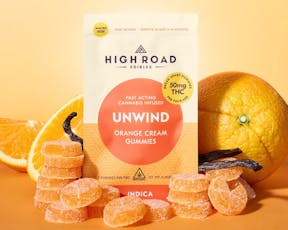 High Road - Unwind Orange Cream Gummies - MACRO