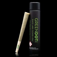 Bourbon Street Green Dot Flower Roll 1g