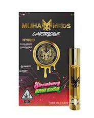 Muha Meds | Strawberry Kiwi Kush (H) | 1g Gen 3 Cartridge