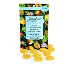 Smokiez - Sour Tropical 1:1 THC/CBD Gummies
