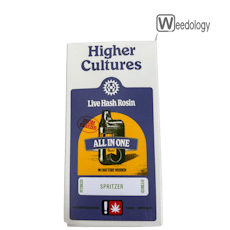 Higher Cultures 1g SPRITZER Live Hash Rosin AIO
