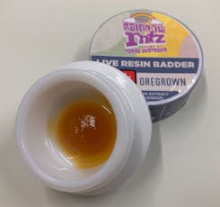 Live Resin Badder 1g Rainbow Rntz (Oregrown)