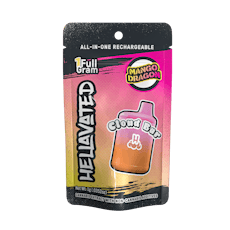 Hellavated 2g Mango Dragon Cloud Bar Disposable