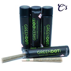 Green Dot | Flower Roll | Krunk Berries 1g