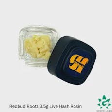 (REC) Redbud Roots 3.5g Baller Jar Premium Hash Rosin - Garlic Icing