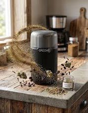RIPSTER 2-Piece Electronic Window Grinder (Black)