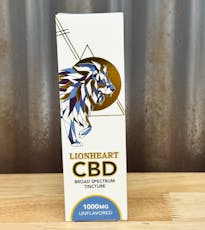 Lionheart CBD - 1,000mg Broad Spectrum Tincture - Unflavored