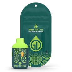 Gimlet (H) - 1g Live Resin All-In-One - Green Dot Labs