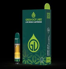 Krunk Berries Green Dot Live Resin Cartridge 1g
