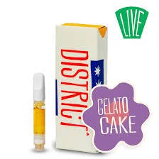 District Cannabis LR Cartridge Gelato Cake 1g