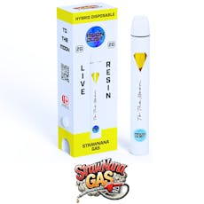 Strawnana Gas 2g Live Resin Disposable HYBRID