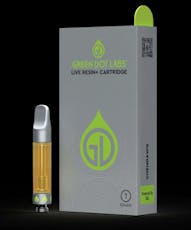 Blue Limon Green Dot PBGDL Live Resin+ Cartridge 1g