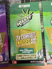 Pear Pop 100mg Infused Hemp Wrap Hybrid