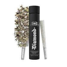 HEAVY HITTERS - PINEAPPLE BELTZ INFUSED DIAMOND PREROLL 1G