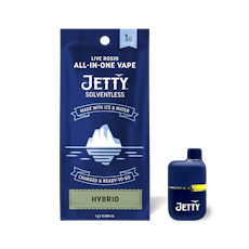 Jetty | Vape | 1g AIO | Live Rosin Galletas OG
