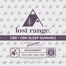Lost Range | CBD CBN Sleep Gummies | Huckleberry