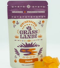 Gummies 4.5g-EN | Grasslandz | Peach | 10 ct (Infused Edible)