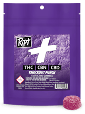 Ript | Gummie (CBN 2:1) Knockout Punch 100mg