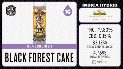 WLE - Black Forest Cake (I) - Cured Resin Cartridge 1g