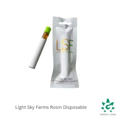 (REC) LightSky Farms 0.5g Live Rosin Disposable Vape - Skunk Hero