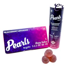 Grön | Pearls Sleepy (THC/CBN/CBD 1:1:1) Blackberry Lemonade 100mg