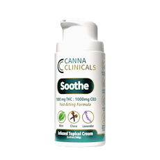 Canna Clinicals | Topical | 1:1 THC:CBD | Soothe