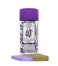 STIIIZY 40's | Watermelon Z (I) | .5g x 5 Infused Preroll Joints