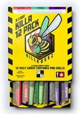 Pre-Roll 12pk 6g Sour Diesel/Pistachio/Hash Burger (Killa Beez)
