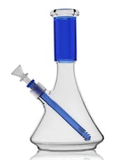 Grav | Large Deco Beaker | Light Cobalt