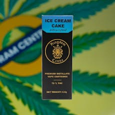 Kingdom Canna | Ice Cream Cake | Vape Cart | .5g