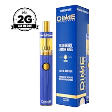 Dime Disposable Blueberry Lemon Haze 2g - Sativa