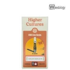 Higher Cultures 1g CBD GARLICOT BUBBLEGUM 1:1 LR Vape Cartridge
