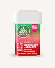 Wana 100mg Quick Strawberry Margarita 1:1 Gummies