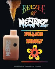 Beezle Nectarz Disposable Peach Ringz 1g
