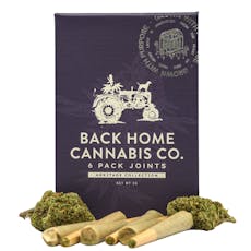 Back Home Cannabis | Preroll | 6pk | 3g | Original Glue