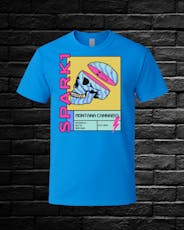 Spark1 Smiley Skull Blue T-Shirt - X-LARGE