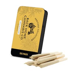 Back Home Cannabis | Preroll | 6pk | 3g | Maui Wowie