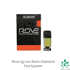 (REC) Rove - 1g Live Resin Diamond Pod - Pineapple Express