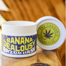 The Cannabis Collective Banana Jealousy Old School Brick Hash