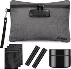 Smell Proof Stash Bag with Lock l