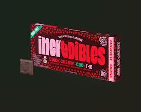 Black Cherry 1:1 CBD | Chocolate Bar | 100mg | Hybrid
